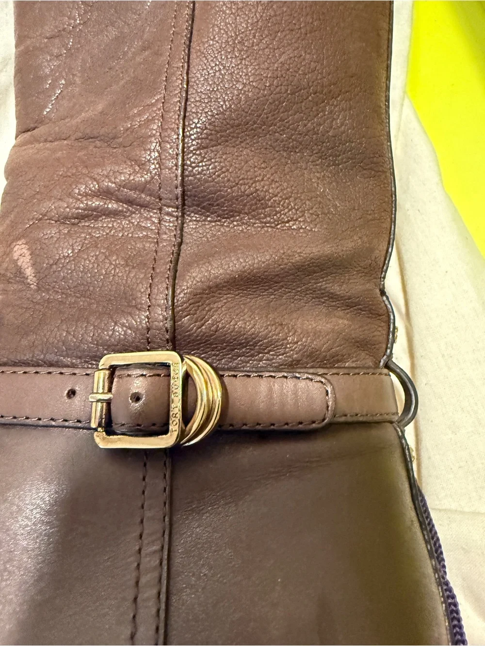 Tory Burch Brown Chocolate Riding Boots